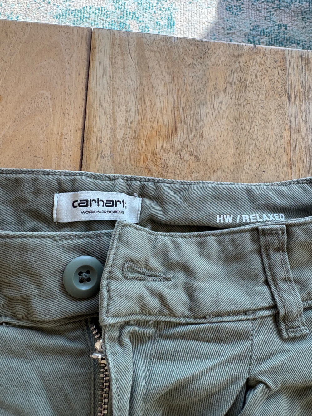 Carhartt WIP Womens Collin’s Pant - High Waist Relaxed Pants